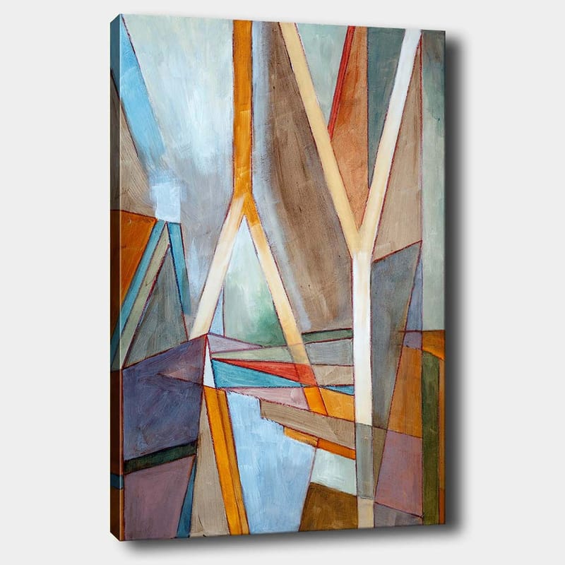 Dekorativ Canvasbilde 70x100 cm - Flerfarget - Interiør - Maleri & posters - Lerretsbilder