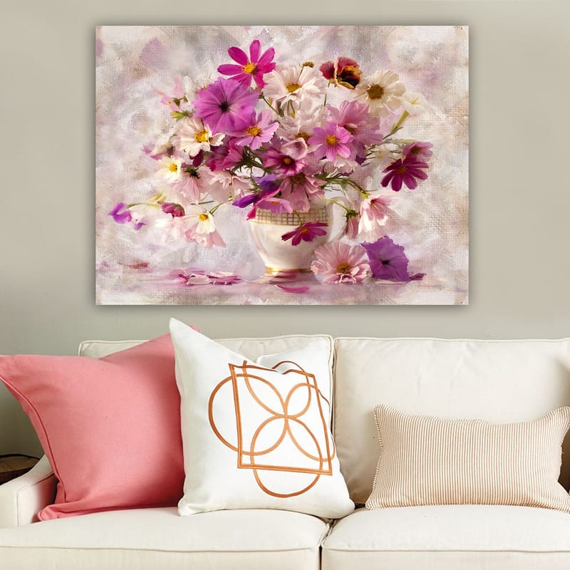 Dekorativ Canvasbilde 70x100 cm - Flerfarget - Interiør - Maleri & posters - Lerretsbilder