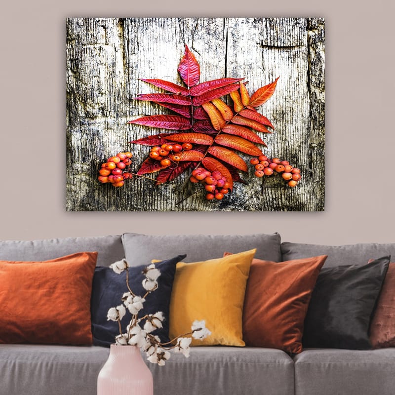 Dekorativ Canvasbilde 70x100 cm - Flerfarget - Interiør - Maleri & posters - Lerretsbilder