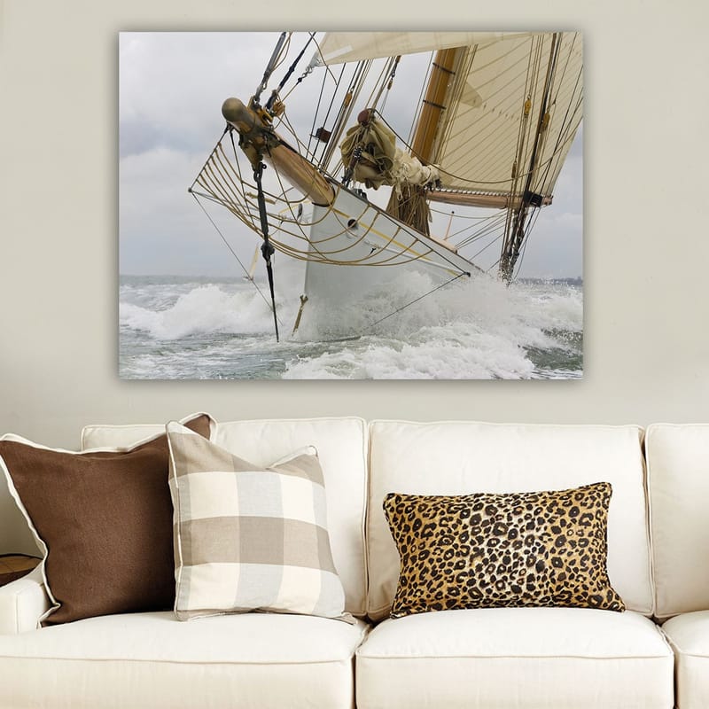 Dekorativ Canvasbilde 70x100 cm - Flerfarget - Interiør - Maleri & posters - Lerretsbilder