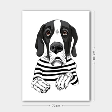 Dekorativ Canvasbilde 70x100 cm - Flerfarget - Interiør - Maleri & posters - Lerretsbilder