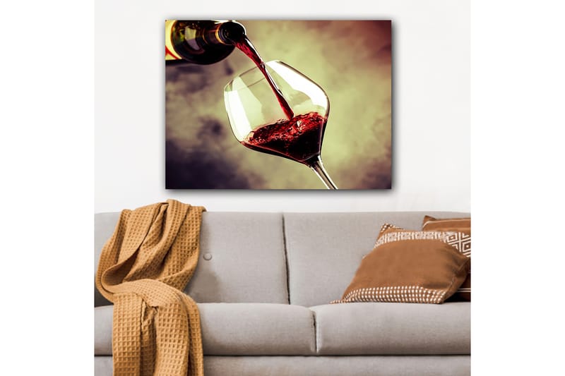 Dekorativ Canvasbilde 70x100 cm - Flerfarget - Interiør - Maleri & posters - Lerretsbilder