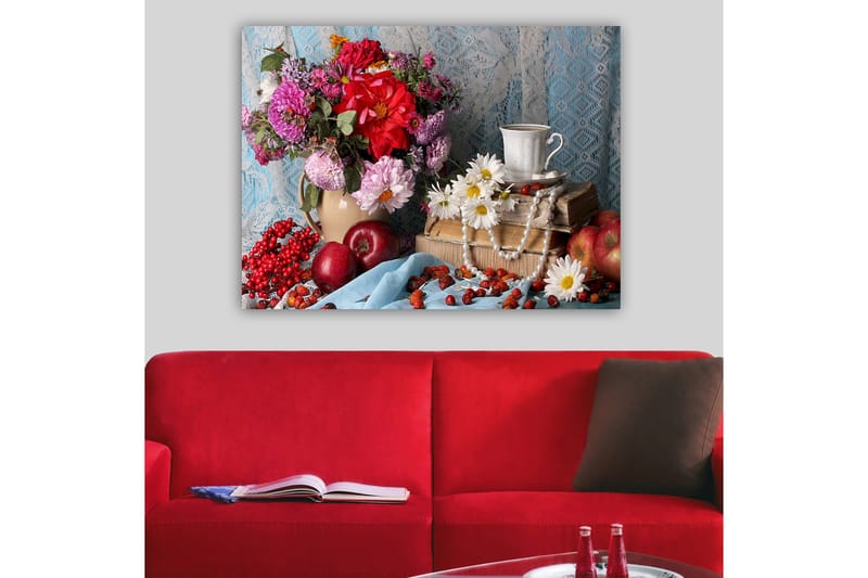 Dekorativ Canvasbilde 70x100 cm - Flerfarget - Interiør - Maleri & posters - Lerretsbilder