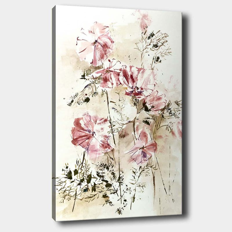Dekorativ Canvasbilde 70x100 cm - Flerfarget - Interiør - Maleri & posters - Lerretsbilder