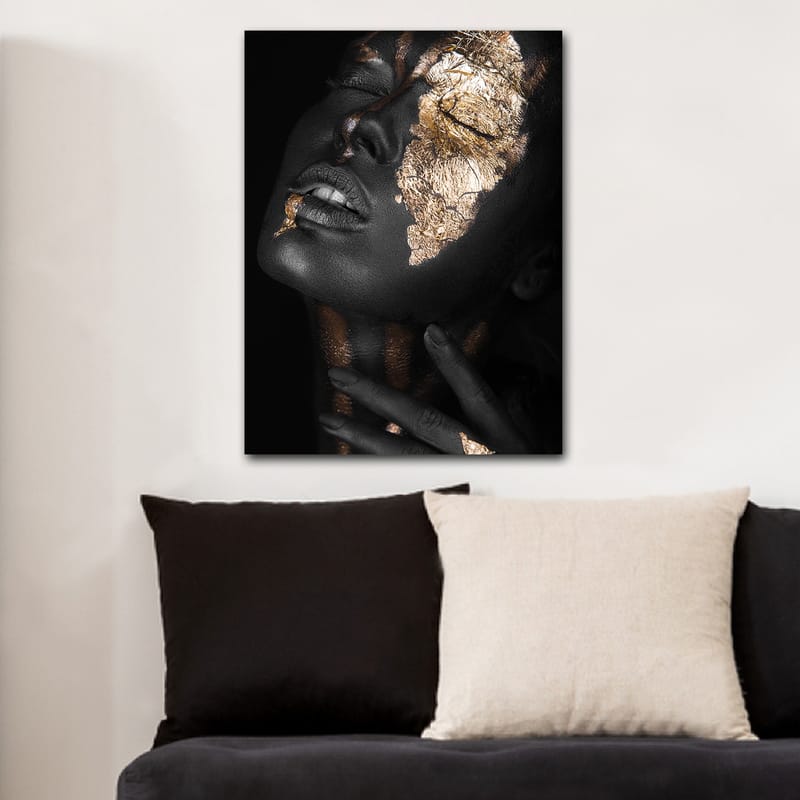 Dekorativ Canvasbilde 70x100 cm - Flerfarget - Interiør - Maleri & posters - Lerretsbilder