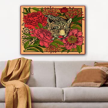 Dekorativ Canvasbilde 70x100 cm - Flerfarget - Interiør - Maleri & posters - Lerretsbilder