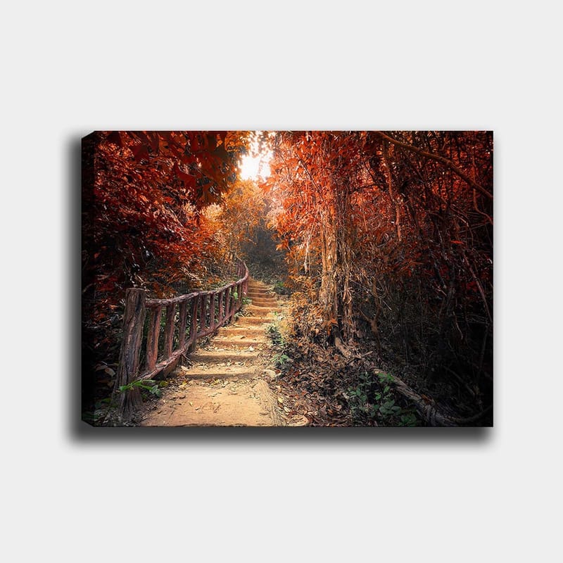 Dekorativ Canvasbilde 70x100 cm - Flerfarget - Interiør - Maleri & posters - Lerretsbilder