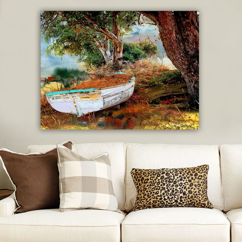 Dekorativ Canvasbilde 70x100 cm - Flerfarget - Interiør - Maleri & posters - Lerretsbilder