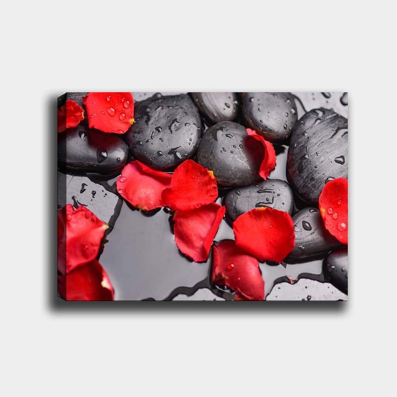 Dekorativ Canvasbilde 70x100 cm - Flerfarget - Interiør - Maleri & posters - Lerretsbilder