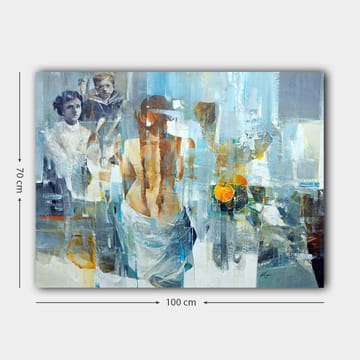 Dekorativ Canvasbilde 70x100 cm - Flerfarget - Interiør - Maleri & posters - Lerretsbilder