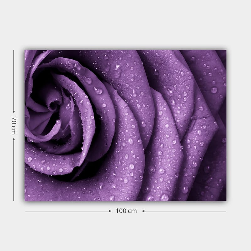 Dekorativ Canvasbilde 70x100 cm - Flerfarget - Interiør - Maleri & posters - Lerretsbilder