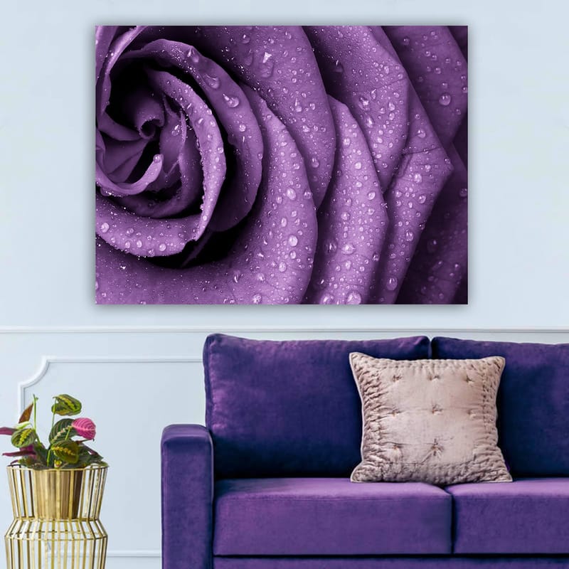Dekorativ Canvasbilde 70x100 cm - Flerfarget - Interiør - Maleri & posters - Lerretsbilder
