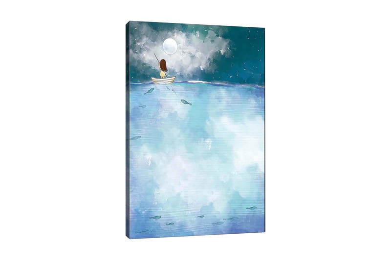 Dekorativ Canvasbilde 70x100 cm - Flerfarget - Interiør - Maleri & posters - Lerretsbilder