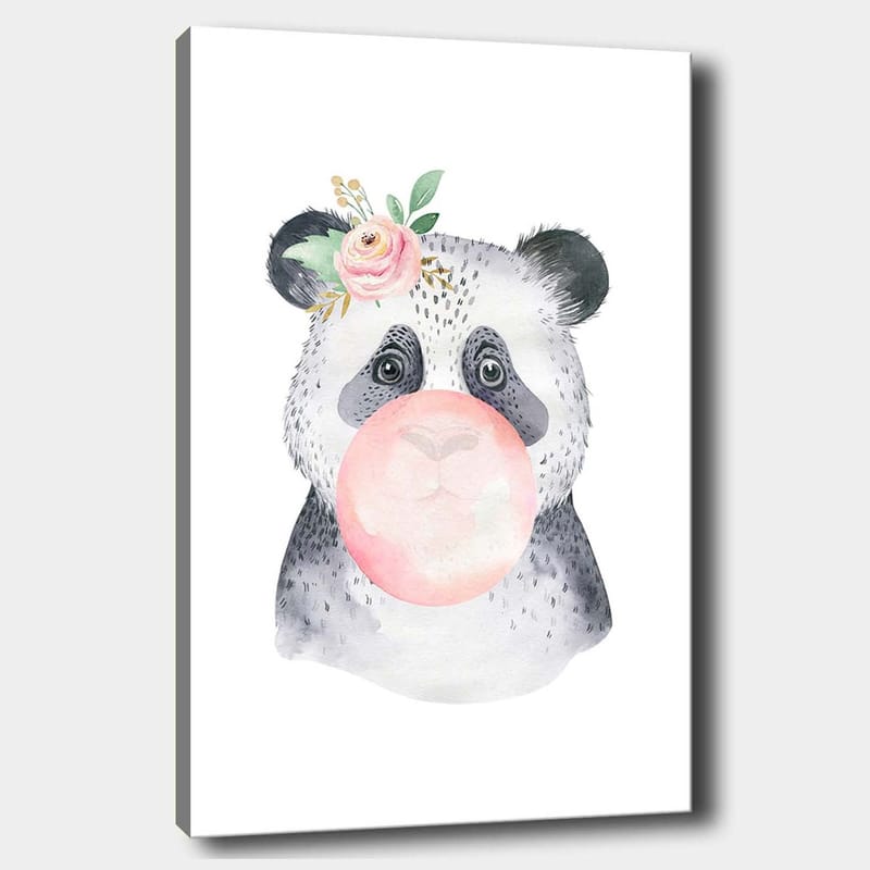 Dekorativ Canvasbilde 70x100 cm - Flerfarget - Interiør - Maleri & posters - Lerretsbilder