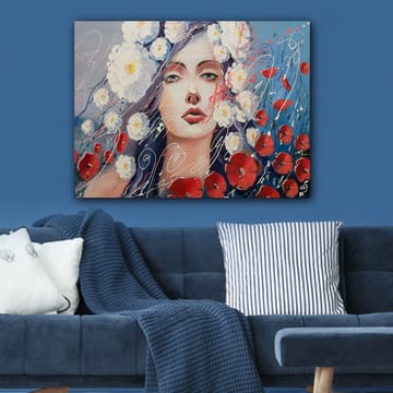 Dekorativ Canvasbilde 70x100 cm - Flerfarget - Interiør - Maleri & posters - Lerretsbilder