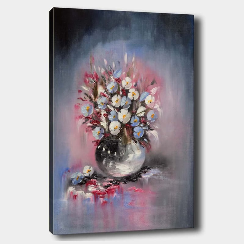 Dekorativ Canvasbilde 70x100 cm - Flerfarget - Interiør - Maleri & posters - Lerretsbilder
