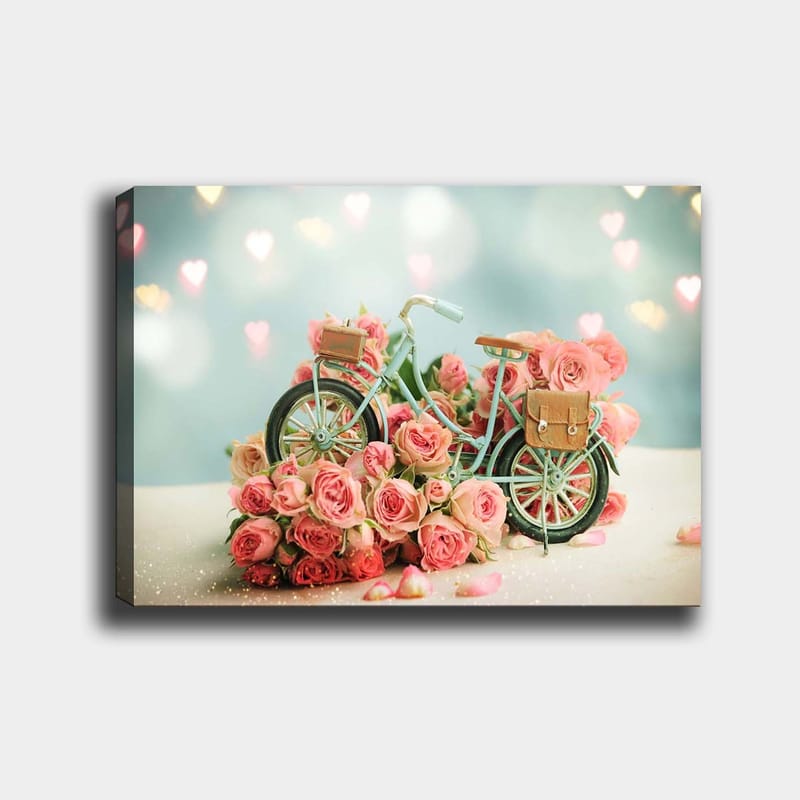 Dekorativ Canvasbilde 70x100 cm - Flerfarget - Interiør - Maleri & posters - Lerretsbilder