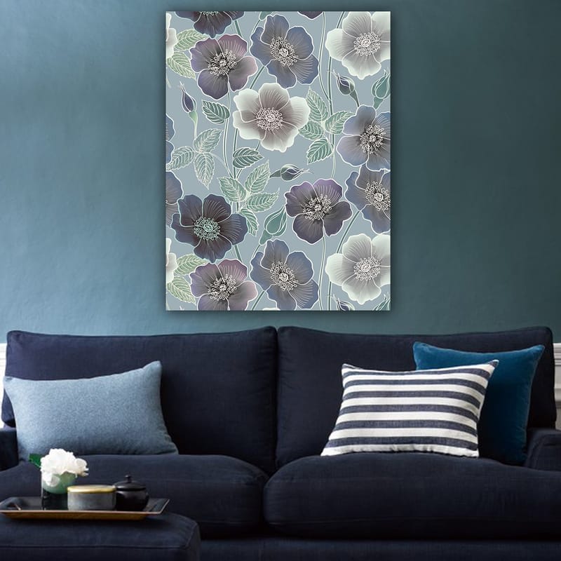 Dekorativ Canvasbilde 70x100 cm - Flerfarget - Interiør - Maleri & posters - Lerretsbilder