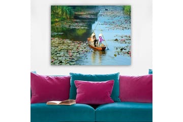 Dekorativ Canvasbilde 70x100 cm - Flerfarget - Interiør - Maleri & posters - Lerretsbilder