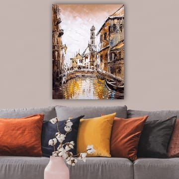 Dekorativ Canvasbilde 70x100 cm - Flerfarget - Interiør - Maleri & posters - Lerretsbilder
