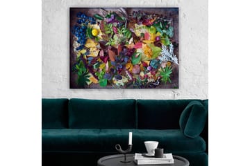 Dekorativ Canvasbilde 70x100 cm - Flerfarget - Interiør - Maleri & posters - Lerretsbilder