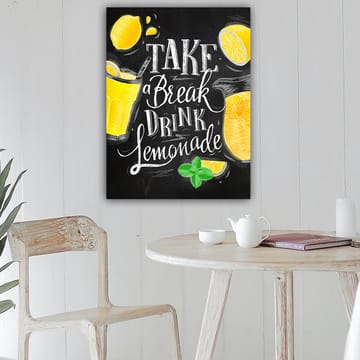 Dekorativ Canvasbilde 70x100 cm - Flerfarget - Interiør - Maleri & posters - Lerretsbilder