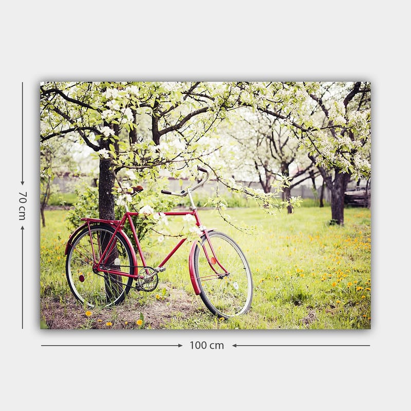 Dekorativ Canvasbilde 70x100 cm - Flerfarget - Interiør - Maleri & posters - Lerretsbilder