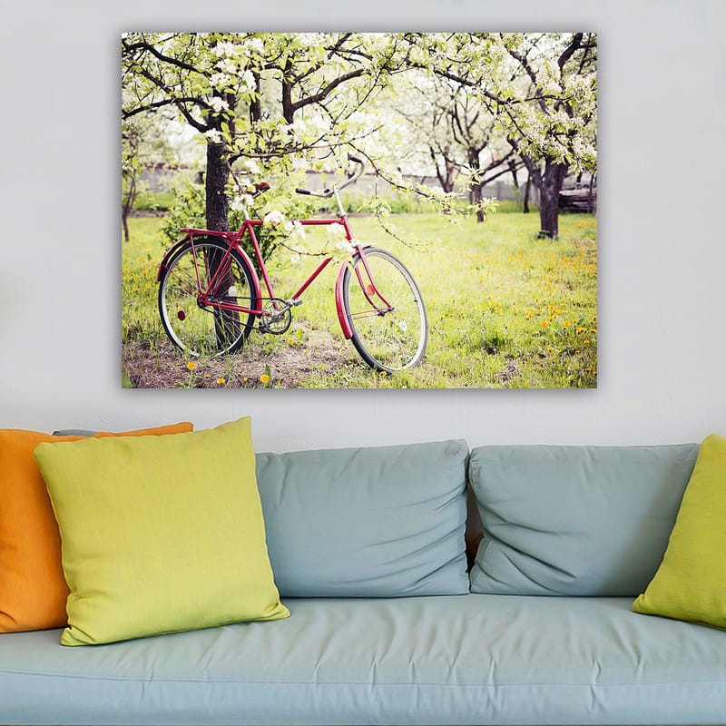 Dekorativ Canvasbilde 70x100 cm - Flerfarget - Interiør - Maleri & posters - Lerretsbilder