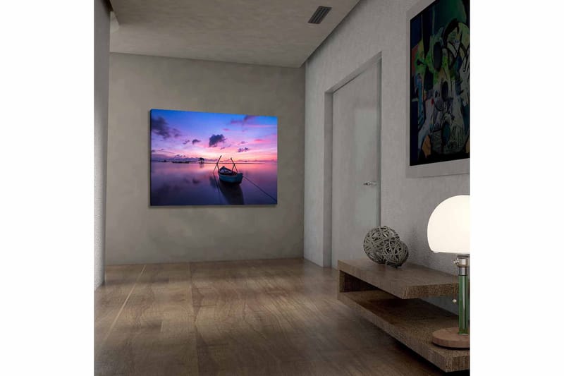 Dekorativ Canvasbilde 70x100 cm - Flerfarget - Interiør - Maleri & posters - Lerretsbilder