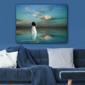 Dekorativ Canvasbilde 70x100 cm - Flerfarget - Interiør - Maleri & posters - Lerretsbilder