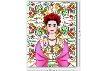 Dekorativ Canvasbilde 70x100 cm - Flerfarget - Interiør - Maleri & posters - Lerretsbilder