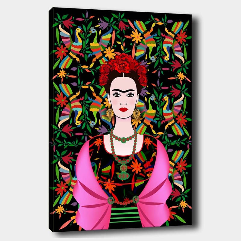 Dekorativ Canvasbilde 70x100 cm - Flerfarget - Interiør - Maleri & posters - Lerretsbilder