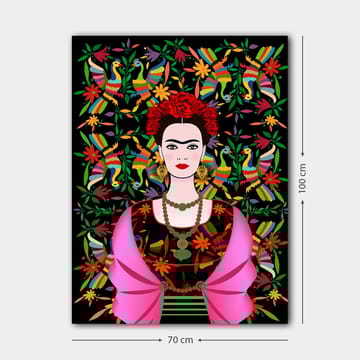Dekorativ Canvasbilde 70x100 cm - Flerfarget - Interiør - Maleri & posters - Lerretsbilder