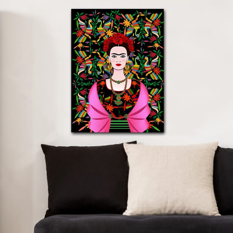 Dekorativ Canvasbilde 70x100 cm - Flerfarget - Interiør - Maleri & posters - Lerretsbilder