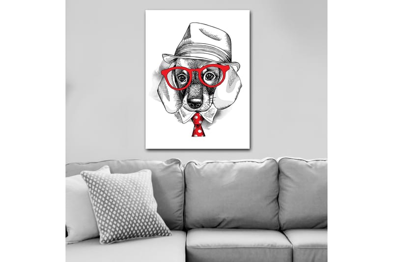 Dekorativ Canvasbilde 70x100 cm - Flerfarget - Interiør - Maleri & posters - Lerretsbilder