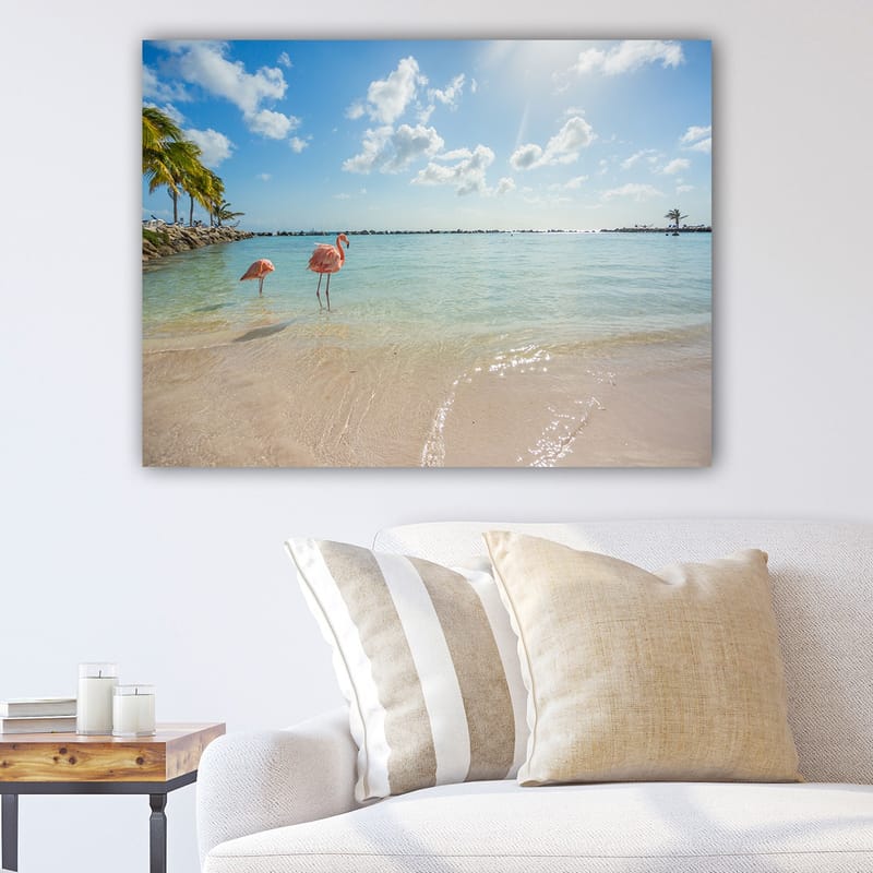 Dekorativ Canvasbilde 70x100 cm - Flerfarget - Interiør - Maleri & posters - Lerretsbilder