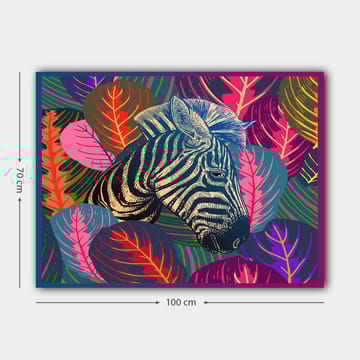 Dekorativ Canvasbilde 70x100 cm - Flerfarget - Interiør - Maleri & posters - Lerretsbilder