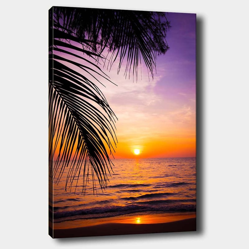 Dekorativ Canvasbilde 70x100 cm - Flerfarget - Interiør - Maleri & posters - Lerretsbilder
