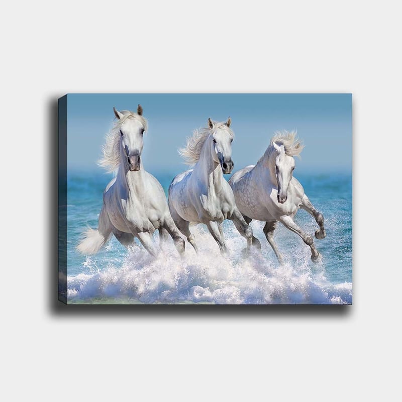 Dekorativ Canvasbilde 70x100 cm - Flerfarget - Interiør - Maleri & posters - Lerretsbilder