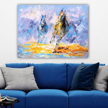 Dekorativ Canvasbilde 70x100 cm - Flerfarget - Interiør - Maleri & posters - Lerretsbilder