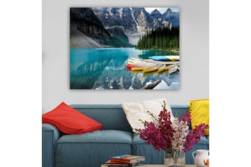 Dekorativ Canvasbilde 70x100 cm - Flerfarget - Interiør - Maleri & posters - Lerretsbilder