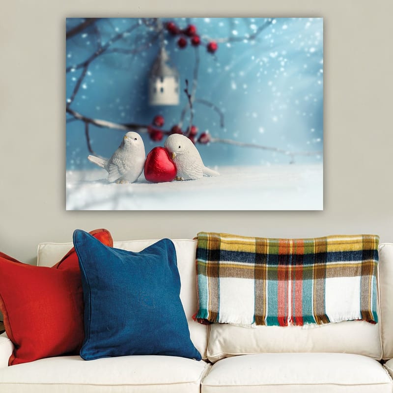 Dekorativ Canvasbilde 70x100 cm - Flerfarget - Interiør - Maleri & posters - Lerretsbilder