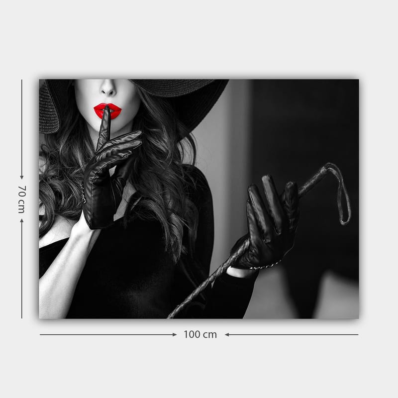 Dekorativ Canvasbilde 70x100 cm - Flerfarget - Interiør - Maleri & posters - Lerretsbilder