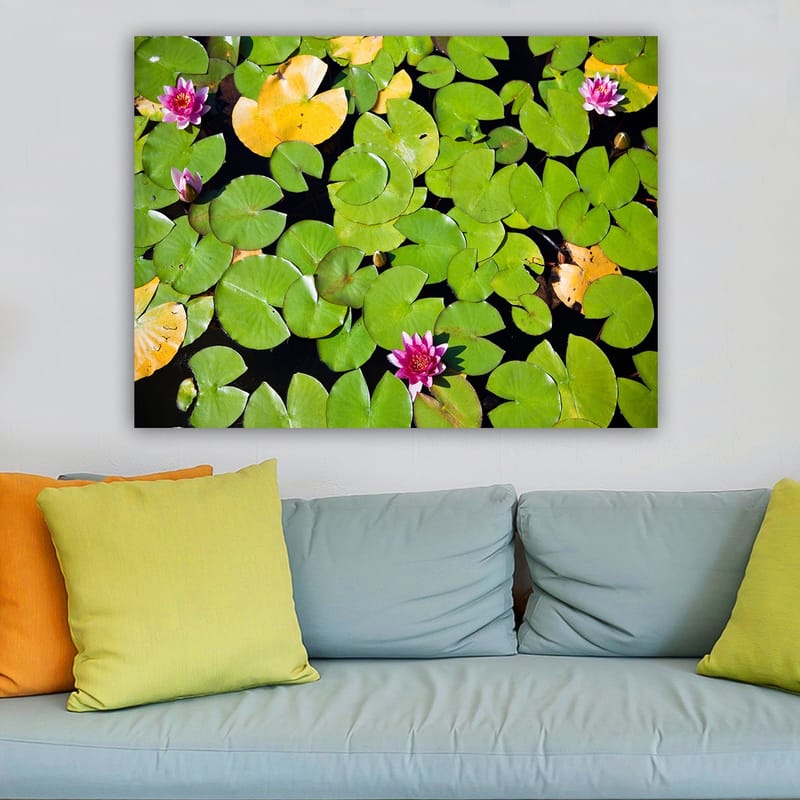 Dekorativ Canvasbilde 70x100 cm - Flerfarget - Interiør - Maleri & posters - Lerretsbilder
