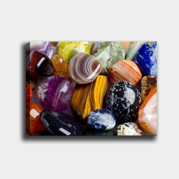 Dekorativ Canvasbilde 70x100 cm - Flerfarget - Interiør - Maleri & posters - Lerretsbilder