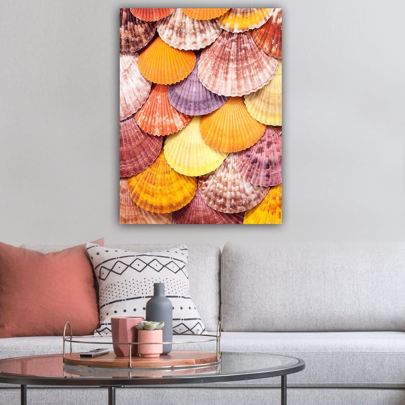 Dekorativ Canvasbilde 70x100 cm - Flerfarget - Interiør - Maleri & posters - Lerretsbilder