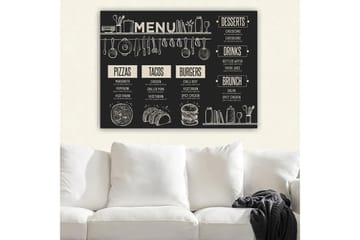 Dekorativ Canvasbilde 70x100 cm - Flerfarget - Interiør - Maleri & posters - Lerretsbilder