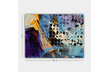 Dekorativ Canvasbilde 70x100 cm - Flerfarget - Interiør - Maleri & posters - Lerretsbilder