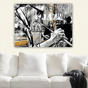 Dekorativ Canvasbilde 70x100 cm - Flerfarget - Interiør - Maleri & posters - Lerretsbilder