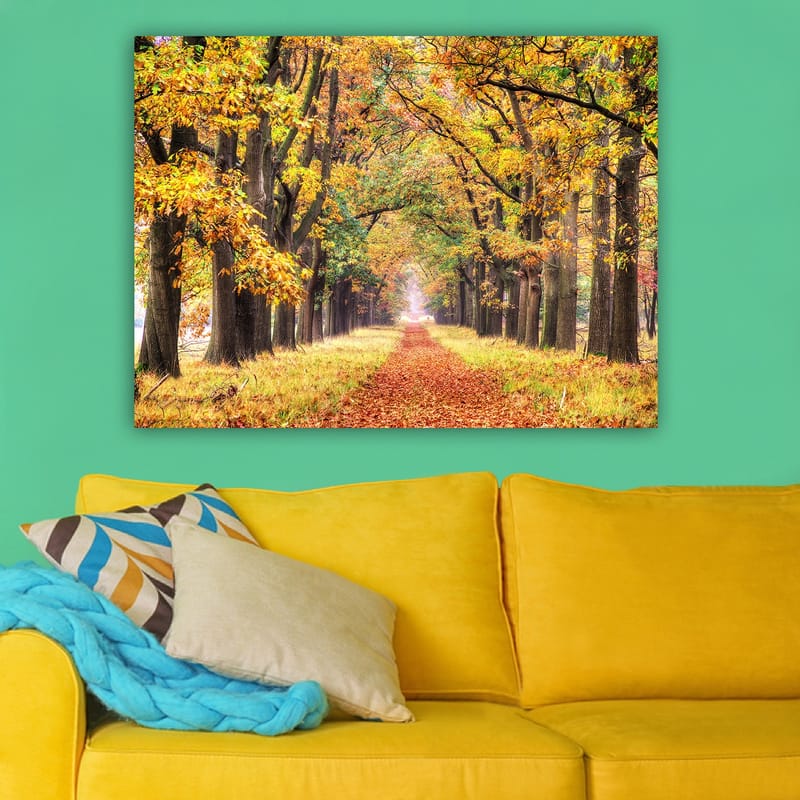Dekorativ Canvasbilde 70x100 cm - Flerfarget - Interiør - Maleri & posters - Lerretsbilder